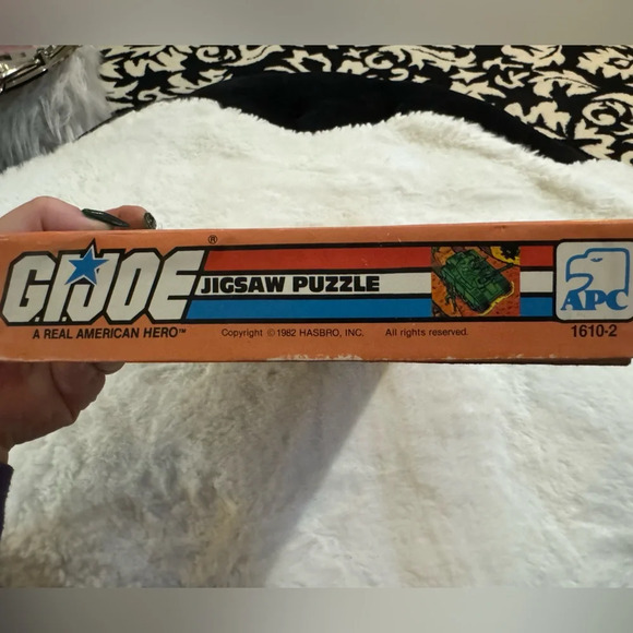 Vintage GI Joe 1982 Hasbro 200 Piece Jigsaw Puzzle 1610-2 Complete Collectible - Picture 7 of 12